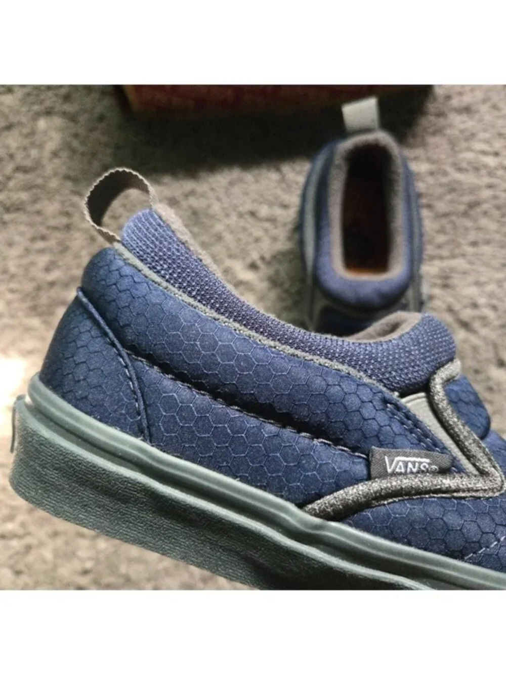 Vans Slip On MId Women Size 5.5 Cozy Mesh Parisian Night 0826 - Picture 4 of 8